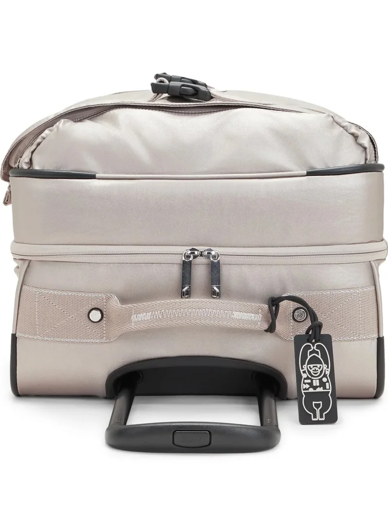 Kipling  Spontaneous 66 Cm Medium 4-Double Wheeled Cabin Luggage Trolley - Metallic Glow  | Best Price UAE